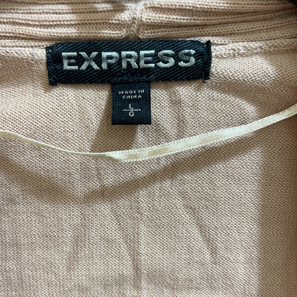 Express Open Front Thin Sweater - image 2